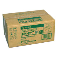 

Fujifilm RK-D2T1200B 4x6" Dye Sub Media for ASK-2000/2500 Printer, 2 Rolls, 1200 Total Prints