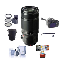 

Fujifilm XF 50-140mm (76-213mm) F2.8 R LM OIS WR Lens - Bundle with 72mm Filter Kit, Lens Case, Cleaning Kit, Capleash, DSLR Follow Focus & Rack Focus, Mac Software Package