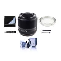 

Fujifilm XF 60mm (90mm) F/2.4 Macro Lens - Bundle with 39mm UV Filter, Lens Wrap (15x15), Capleash II, Lens Cleaner, Cleaning Kit