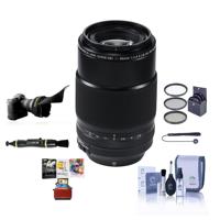 

Fujifilm XF 80mm (122mm) F/2.8 R LM OIS WR Macro Lens, Black - Bundle With 62mm Filter kit, Flex Lens Shade, Capleash, Lens Cleaner, Cleaning Kit, Mac Software Package