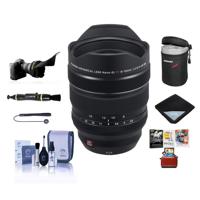 

Fujifilm XF 8-16mm f/2.8 R LM WR Lens - Bundle With Lens Case, Lens Wrap, Flex Lens Shade, Cleaning Kit. Capleash, LenPen Lens Cleaner, Mac Software Package