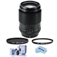 

Fujifilm XF 90mm (137mm) F/2 R LM WR Lens - Bundle With Hoya NXT Plus 62mm 10-Layer HMC UV Filter, Hoya NXT Plus, 62mm HMC Circular Polarizer Filter, Cleaning Kit, Microfiber Cloth