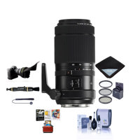 

Fujifilm GF 100-200mm f/5.6 R LM OIS WR Zoom Lens - Bundle With 67mm Filter Kit, Flex Lens Shade, Lens Wrap, Lens Pen Cleaner, Lens Cap Leash, Cleaning Kit, Mac Software Package