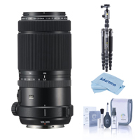 

Fujifilm GF 100-200mm f/5.6 R LM OIS WR Zoom Lens, Bundle with Vanguard VEO 2 Aluminum Tripod