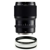 

Fujifilm GF 110mm f/2 R WR LM Lens - with NiSi Close Up Lens Kit NC 77mm with 67 & 72mm Adapters