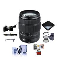 

Fujifilm GF 32-64mm f/4 R LM WR Wide-Angle Zoom Lens - Bundle With 77mm Filter Kit, Flex Lens Shade, Lens Wrap, Lens Pen Cleaner, Lens Cap Leash, Cleaning Kit, Mac Software Package