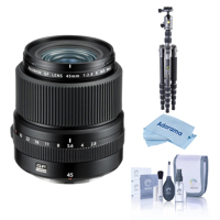 

Fujifilm FUJINON GF 45mm F/2.8 R WR Lens, Bundle with Vanguard VEO 2 Aluminum Tripod