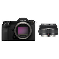 

Fujifilm GFX 100S Medium Format Mirrorless Camera, Black, with Fujifilm GF 50mm f/3.5 R LM WR Lens
