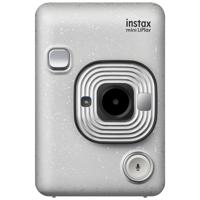 

Fujifilm Instax Hybrid Mini LiPlay Instant Camera, Stone White