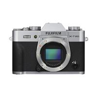 Fujifilm Fujifilm X-T20 Mirrorless Digital Camera Body, Silver