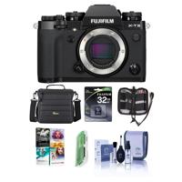 

Fujifilm X-T3 Mirrorless Camera Body, Black - Bundle With 32GB SDHC U3 Card, Camera Case, Cleaning Kit, Memory Wallet, Card Reader, Pc Software Package
