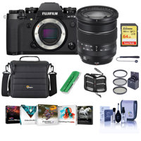 

Fujifilm X-T3 Mirrorless Digital Camera with XF 16-80mm F4.0 R OIS WR Lens, Black - Bundle With 64GB SDXC Card, Camera Case, 72mm Filter Kit, Cleaning Kit, Memoery Wallet, Card Reader, PC Software Pack