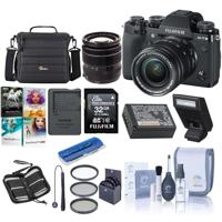 

Fujifilm X-T3 26.1MP Mirrorless Camera with XF 18-55mm f/2.8-4 R LM OIS Lens, Black - Bundle With 32GB SDHC Card, Camera Case, 58mm Filter Kit, Cleaning Kit, Memoery Wallet, Card Reader, PC Software Pack