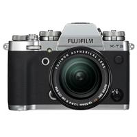 Fujifilm Fujifilm X-T3 26.1MP Mirrorless Digital Camera with XF 18-55mm f/2.8-4 R LM OIS Lens, Silver