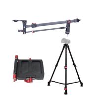

iFootage M1-III Mini Crane, Holds 33 Lbs - Bundle With iFootage Wild Bull T5 Aluminum Alloy Tripod, iFootage Low-Profile Quick-Release Adapter