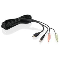 

IOGEAR G2L802U 6' HDMI KVM Cable with USB and Audio, TAA