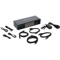 

IOGEAR 2-Port 4K DisplayPort MST KVMP with USB 3.0 Hub and Audio