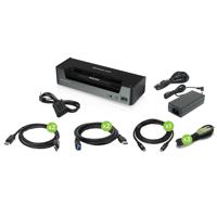 

IOGEAR 3-Port 4K USB-C and DisplayPort KVMP Switch with Audio