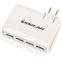 

IOGEAR GearPower QuadSmart USB 4.2A Wall Charger
