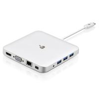 

IOGEAR Compact USB-C Docking Station with PD Pass-Through