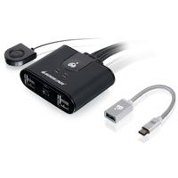 

IOGEAR 4x4 USB Sharing Switch with USB-C Adapter