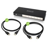 

IOGEAR 4-Port Cinema 4K Splitter with HDMI Cables Kit