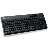 

IOGEAR 104-Key Keyboard w/ Built-in Common Access Card Reader, TAA Compliant