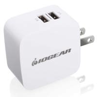 

IOGEAR GearPower Dual USB 4.2A (20W) Wall Charger for iPod/iPhone/iPad