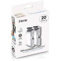 

iHome 3x3" Ink + Square Paper Cartridge with 10-Sheets, 2-Pack