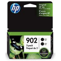 

HP 902 Original Ink Cartridge, 300 Pages Yield, Black, 2-Pack