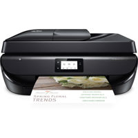 

HP HP OfficeJet 5255 Wireless All-in-One Inkjet Instant Ink Ready Printer, 10 ppm Black, 4800x1200 dpi, 100 Sheet Input Tray - Print, Scan, Copy, Fax