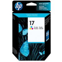 

HP #17 Color Ink Cartridge for the Deskjet 825c, 825cvr, 840c, 841c, 842c, 843c, 845c & 845cvr Inkjet Printers
