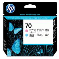 

HP # 70 Replacement Light Magenta & Light Cyan Printhead for the Photosmart Pro B9180 & B8850 Printers, Designjet Z2100 & Z3100 Series