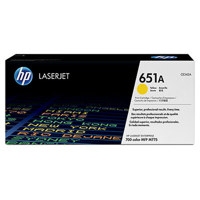 

HP 651A Yellow LaserJet Toner Cartridge, 16,000 Pages Yield