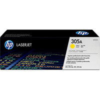 

HP 305A Yellow LaserJet Toner Cartridge, 2600 Print Yield