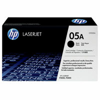 

HP CE505A LaserJet Black Family Print Cartridge for the P2035 and P2055 Printer Series (Yield: Appx. 2,300 Copies)