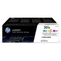 

HP 201X High Yield Cyan/Magenta/Yellow Original Laser Toner Cartridge for Color LaserJet Pro M252, M277 Printer, 2300 Page Yield Per Cartridge, 3 Pack