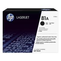 

HP 81A Toner Cartridge (OEM) for LaserJet Printers, 15000 Pages Yield, Black