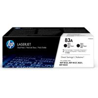 

HP 83A Black Original Laser Toner Cartridge for LaserJet Pro M201/M125/M127/M225 Series Printer, 1500 Page Yield Per Cartridge, 2 Pack