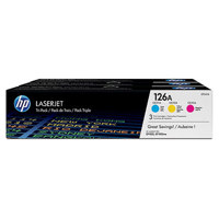 

HP HP 126A Cyan/Magenta/Yellow Tri-pack LaserJet Toner Cartridge