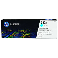 

HP CF381A 312A Original LaserJet Toner Cartridge, 2700 Pages Yield, Cyan