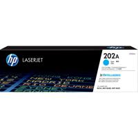 

HP 202A Cyan Original Laser Toner Cartridge for M254/MFP M280 and M281 LaserJet Pro Printers, 1300 Page Yield