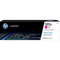

HP 202A Magenta Original Laser Toner Cartridge for M254/MFP M280 and M281 LaserJet Pro Printers, 1300 Page Yield