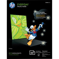 

HP Everyday Glossy Photo Paper, 5x7", 60 Sheets
