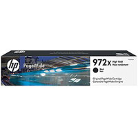 

HP 972X High Yield Black Original Pigment-Based Ink PageWide Cartridge, 10000 Page Yield