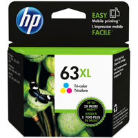 

HP 63XL High Yield Tri-Color Original Ink Cartridge, 330 Pages
