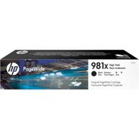 

HP 981X High-Yield Original Page Wide Black Ink Cartridge, 11000 Pages Yield