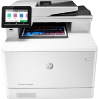 

HP Color LaserJet Pro MFP M479fdn Duplex Laser Printer, Up to 27ppm (Black/Color), 600x600 dpi, 250 Sheet Standard Input Tray, USB 2.0 and Ethernet Connectivity - Print, Copy, Scan, Fax, Email