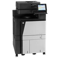 

HP Color LaserJet Enterprise Flow M880z+ Multifunction Laser Printer with NFC/Wireless Direct, 4100 Sheet Input, Auto Duplexing - Print, Copy, Scan, Fax