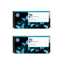 

HP 2 Pack 746 300ml DesignJet Matte Black Ink Cartridge